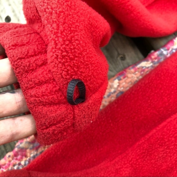 Columbia red interchange core zip up fleece - Picture 6 of 7